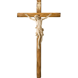 Cristo Pisa en cruz recta